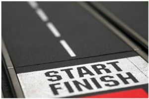 start-finish-line